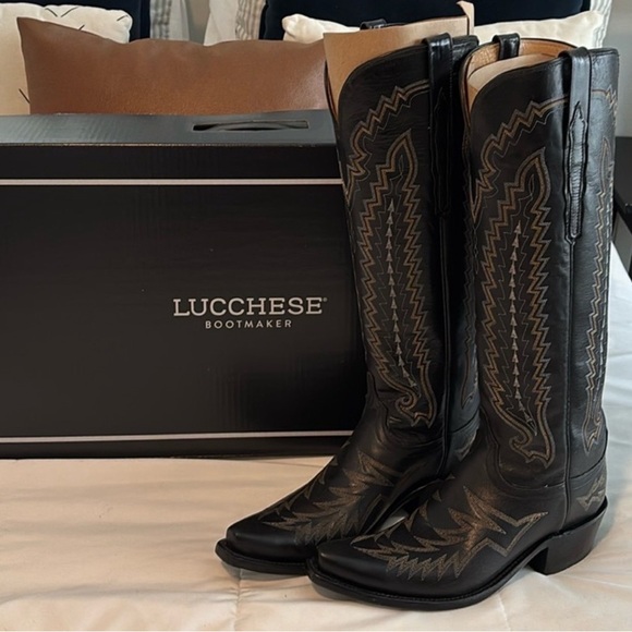 Lucchese Priscilla boots size 9 - Picture 3 of 8